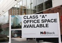 class A office space sign